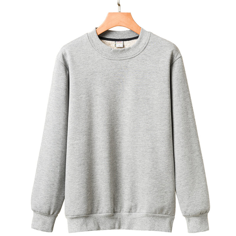 Winter Men's Hoodie Sweater Plus Oversized Style Thicken Velvet Soft Fleece Keep Warm Male/Female Pullover Hoodies Underwear