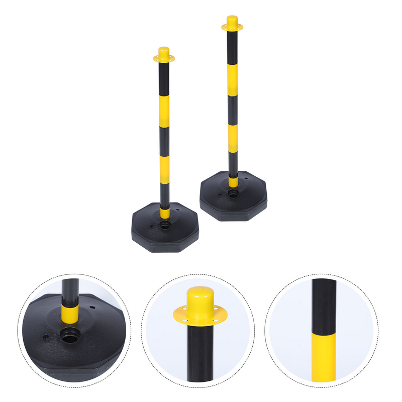 Safety Traffic Cones Warning Column Delineator Post Cone Parking Barriers Road Stanchion Cone Pole Barricade Base Sign Cone