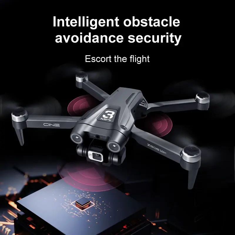 MIJIA Z908Max Drone 8K 5G GPS profesjonalna fotografia lotnicza HD z dwoma kamerami dookólnymi przeszkodami Quadrotor