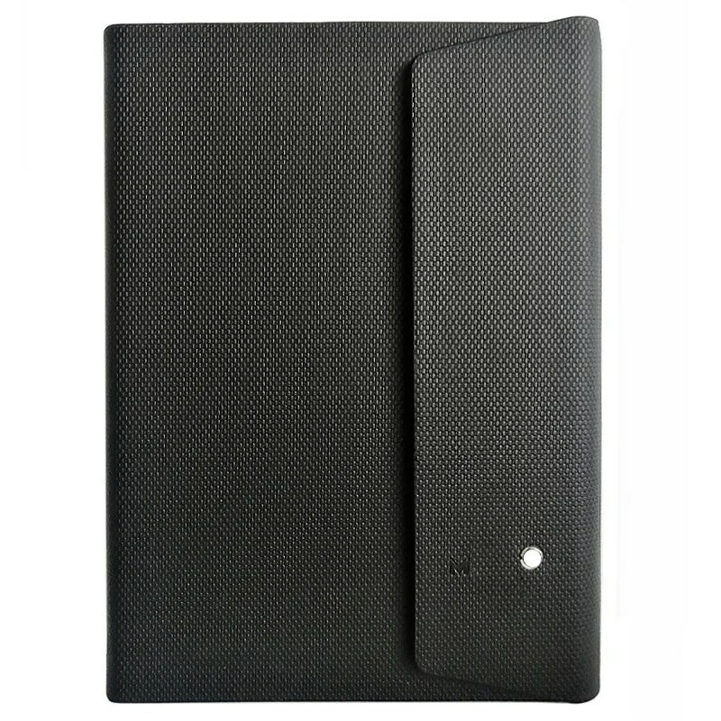MSS Luxury Black Pattern MB Notebook Magnet Folder Design & Quality Paper caps cancelleria per scrittura a fogli mobili unica