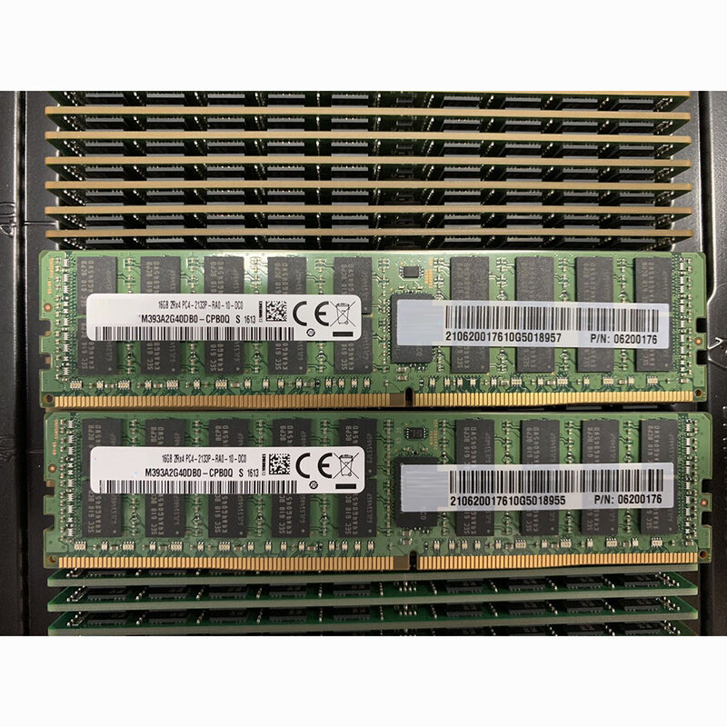 1 buah RAM 16G 2RX4 PC4-2133P DDR4 ECC REG 06200176 16GB Server memori pengiriman cepat kualitas tinggi bekerja baik