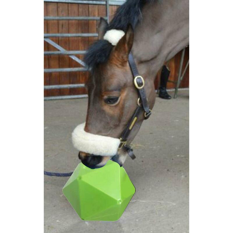 Lustiges Pferd behandeln Ball Fütterung Spielzeug Bauernhaus Kuh Feeder Heu Stall Stall