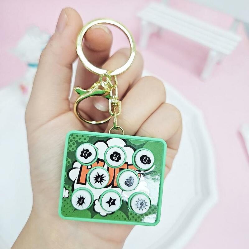 Funny Sound Machine for Pranks Farting Machine Key Chain Stress Relief Toy for Home Prank Toy Pendant Gift Compact Decompression