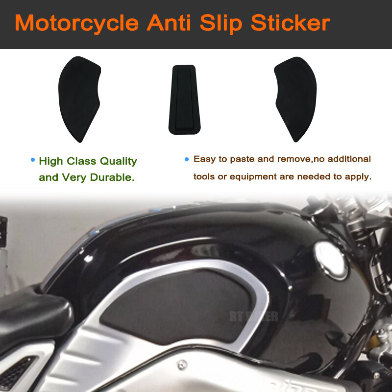 For BMW R NINE T Anti-slip Pads Cover RNINET R9T Scrambler Urban Racer 2014-2023 Motorcycle Tank Pad Side Gas Knee Grip Sticker