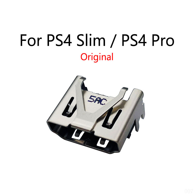 Conector de puerto HDMI Compatible con Sony PS4 1100 1000 1200, Conector de interfaz HDMI para Playstation 4 Slim / PS4 Pro, 1 unidad por lote