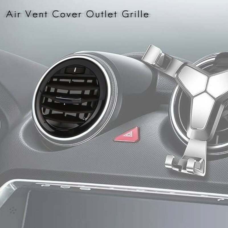Ar Condicionado Guarnição Capa para Aquecedor Interior do Carro, Grelha Tomada para Opel ADAM e CORSA D MK3, A e C, 2PCs