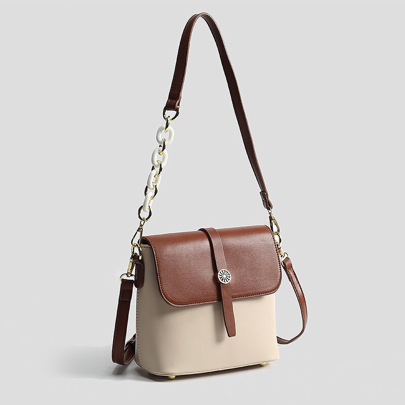 CFUN YA-Petit sac à main carré en cuir PU pour femme, sac à poignée supérieure initié, sac à main esthétique féminin, nouvelle tendance de la mode 2024