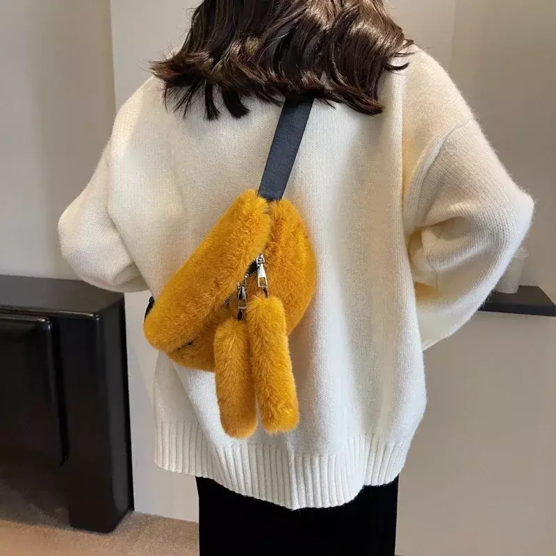 Suwak solidna damska talia torby damskie na wyprzedaż 2024 wysokiej jakości moda aksamitna talia pakuje miękkie Bolsas feminas карман