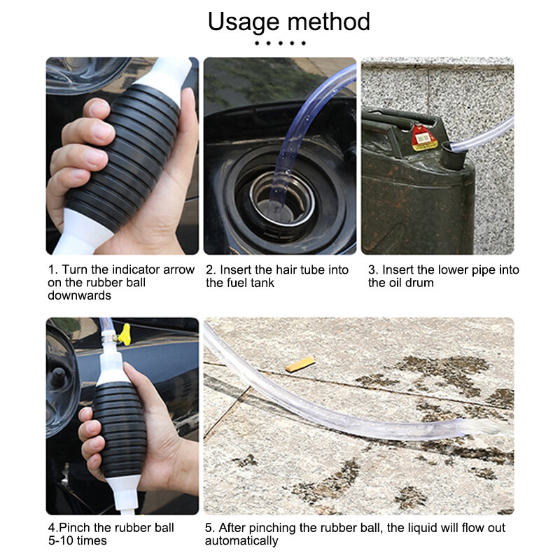 Car Manual Emergency Oil Extractor