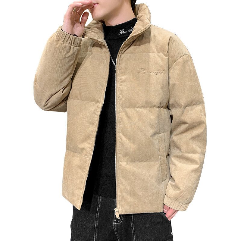 Новинка 2022, зимняя мужская куртка на белом утином пуху, пальто, модные высококачественные мужские лыжные теплые пальто