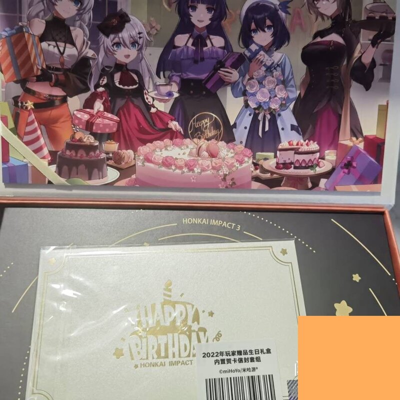 Box de Honkai Impact 3 Edição Limitada, Conjunto de Eventos, Acessórios Cosplay, Periféricos Anime, FuHua, The Sixserenade, Novo