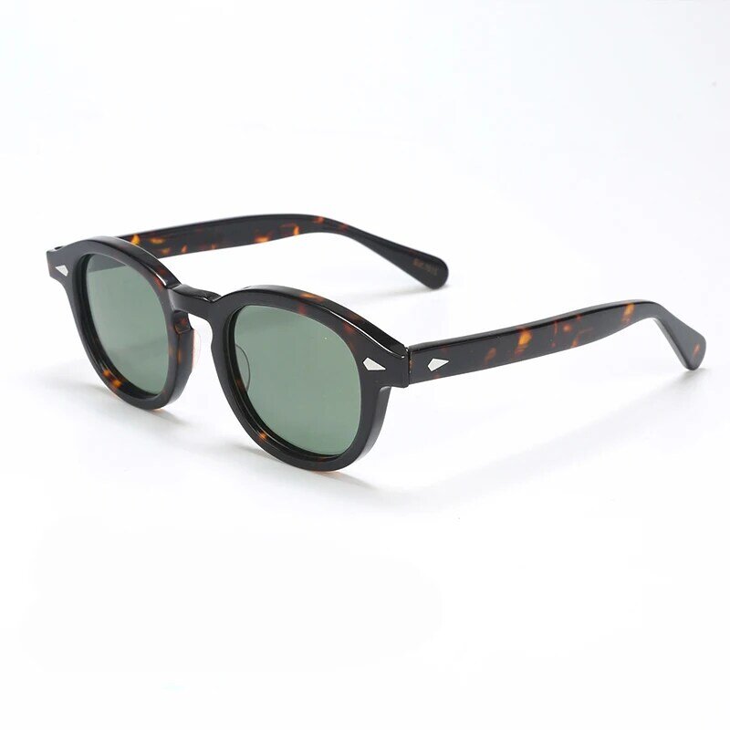 Johnny Depp Polarized Sunglasses Men Lemtosh Sun Glasses Woman Luxury Brand Vintage Acetate Frame Goggles