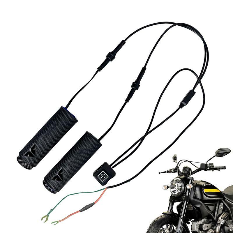Heated Motorcycle Grip Cover Pad Motorcycle Electric Handle Sleeve Handlebar Warmer Electric Bike Warm Handlebar Scooter Cover