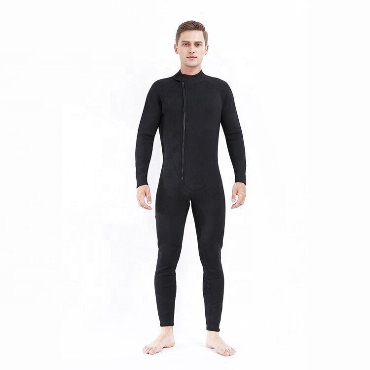 Kombinezon wędkarski z włócznią pełny kombinezon do nurkowania surfingowy super elastyczny neoprenowy kostium kąpielowy