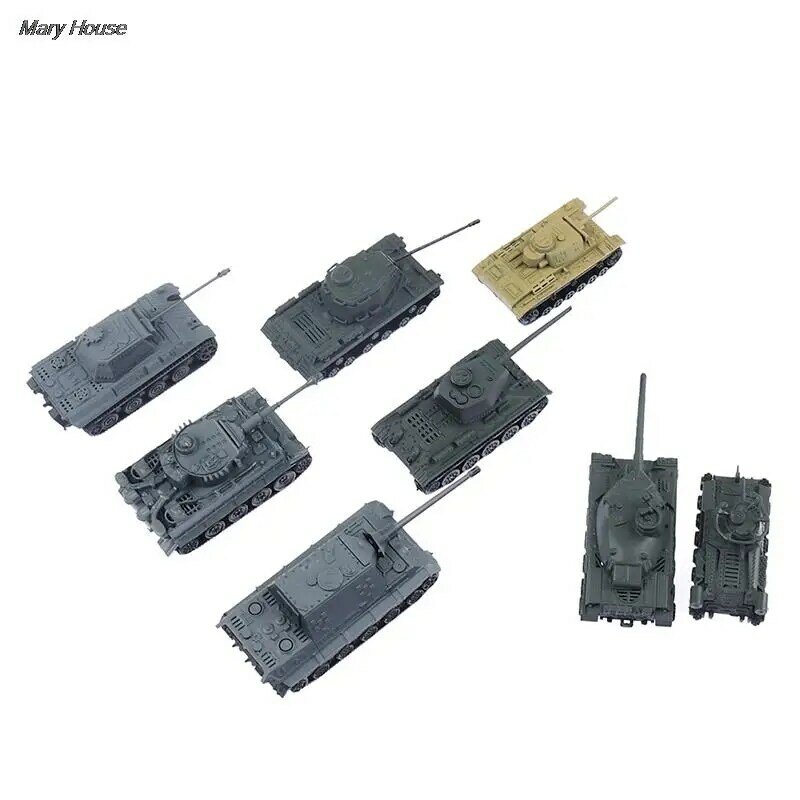 4d طاولة الرمل البلاستيك النمر دبابة ، 1:144 مقياس ، الحرب العالمية الثانية ، ألمانيا النمر دبابة ، نموذج عسكري ، 1 قطعة