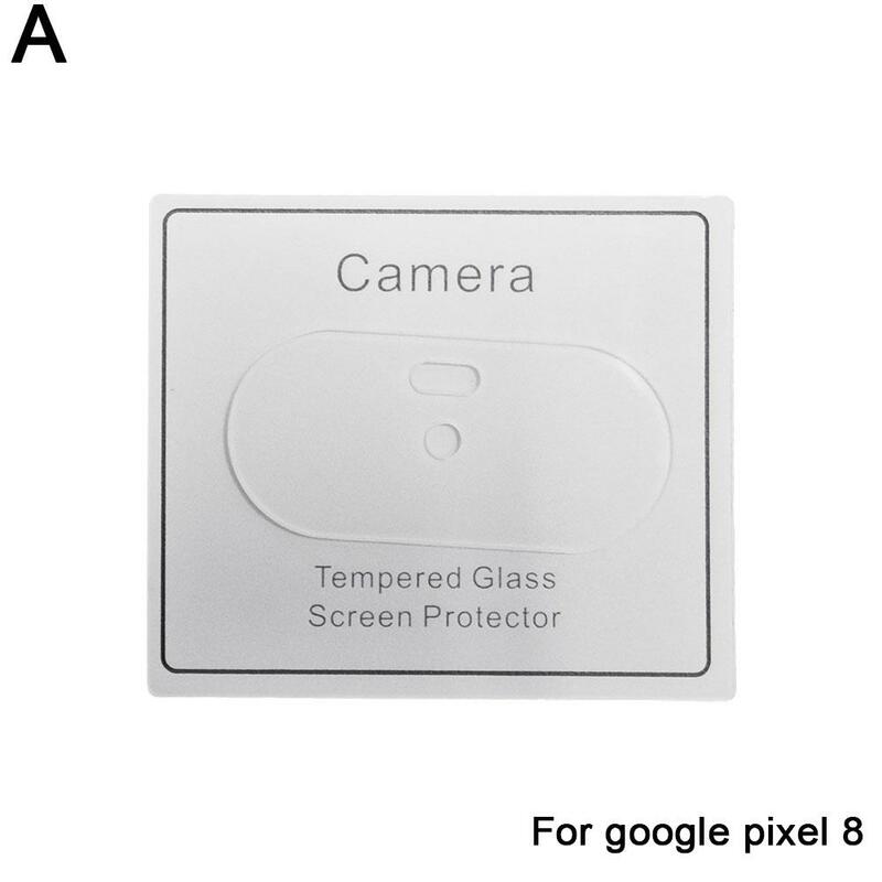 Camera Lens manga protetora, aplicável a Pixel8, 8Pro, vidro temperado, Q7X4