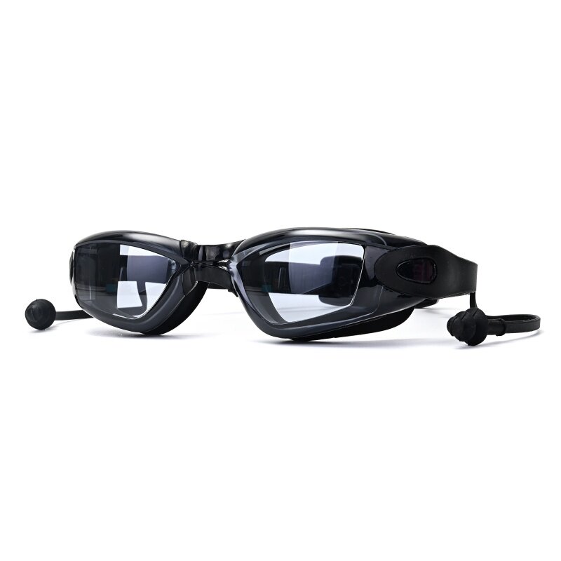 Профессиональные противотуманные мужские и женские очки для плавания, водонепроницаемые регулируемые силиконовые очки для плавания в бассейне