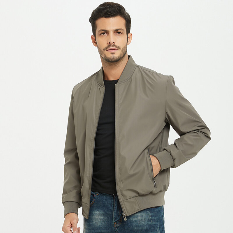 MRMT 2024 giacca da uomo casual nuova di zecca tinta unita giacca sportiva moda quotidiana maschile di grandi dimensioni
