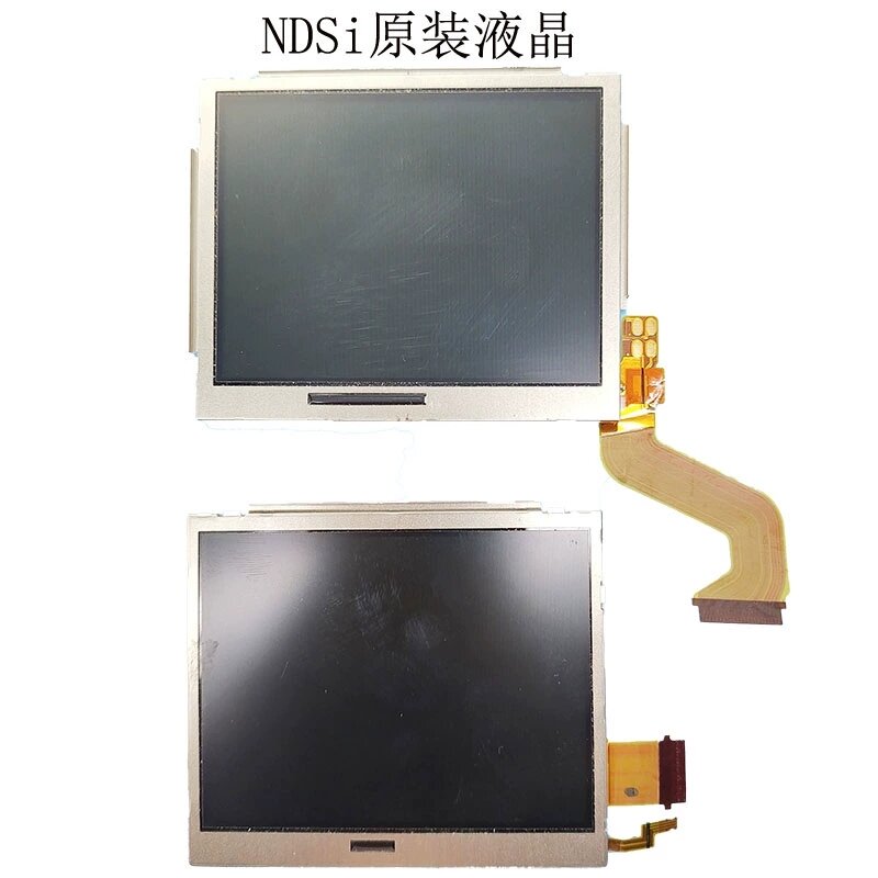 Reemplazo de pantalla LCD Original para Nintendo DSi NDSi, parte superior inferior, piezas de reparación