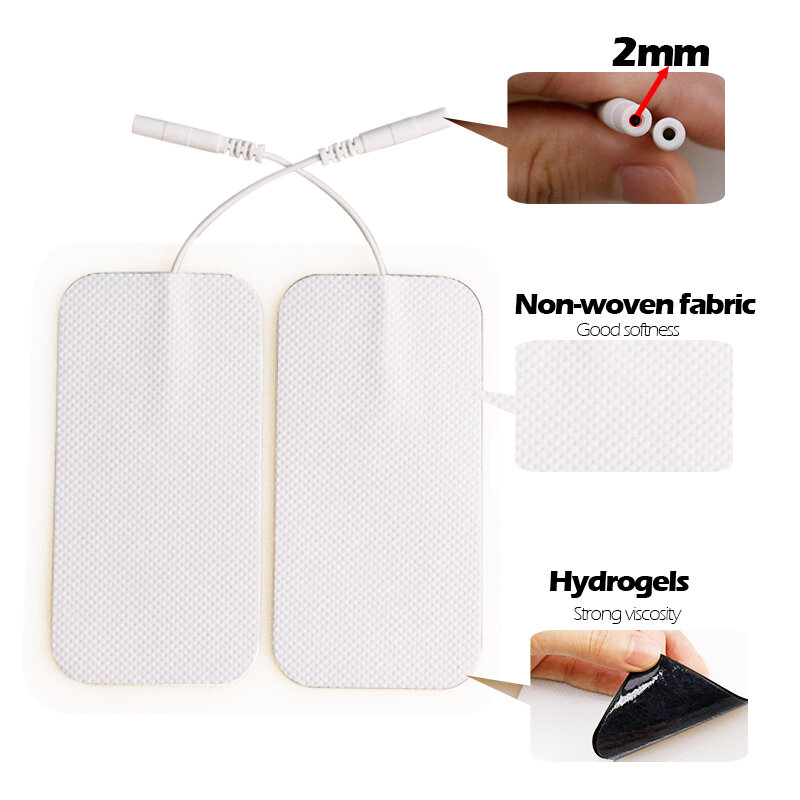 20/50Pcs 9*5cm Self-adhesive Electrode Pads Patch for Body TENS Massager Pulse Muscle Stimulator Acupuncture Massage Gel Sticker