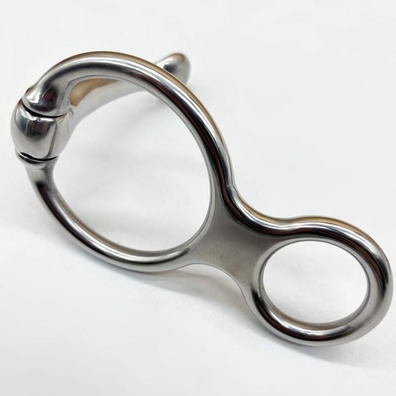 Quick Snap Horse Tie Ring Durable Stainless Steel Horse Rigging Equipment Heavy Duty Silver Tie Horse Buckle