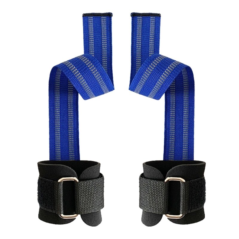 Lifting Straps Non-slip Wristband Fitness Leverage Belt for Strength Training