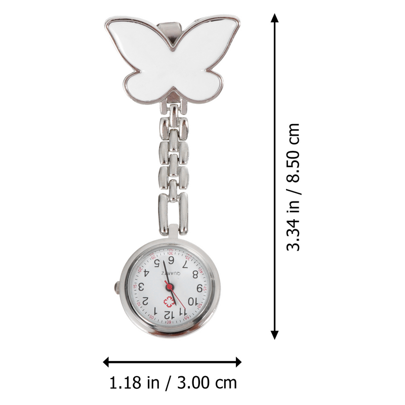 Карманные часы с бабочками, чехлы для мужчин, чехлы для медсестер, карманные часы, чехлы для мужчин, красивый значок