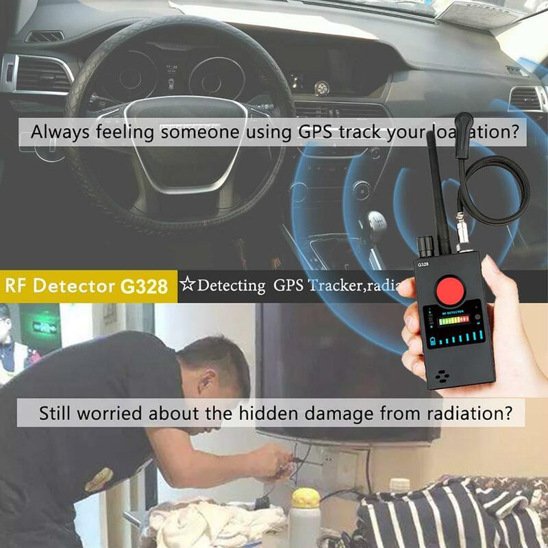 Multifunktions-Anti-Tapping-Anti-Spionage-Kamera-Detektor GPS-Tracker-Finder GSM-Audio-Bug-Finder-Erkennung WLAN-HF-Signaler kennung