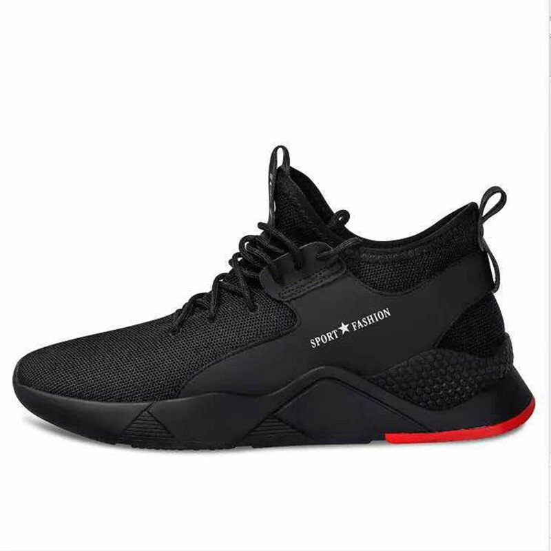 2023Men's Light Casual Shoes Fashion White Sports Outdoor Comfortable Breathable Summer Black Running Large Size Mesh Surface Tr