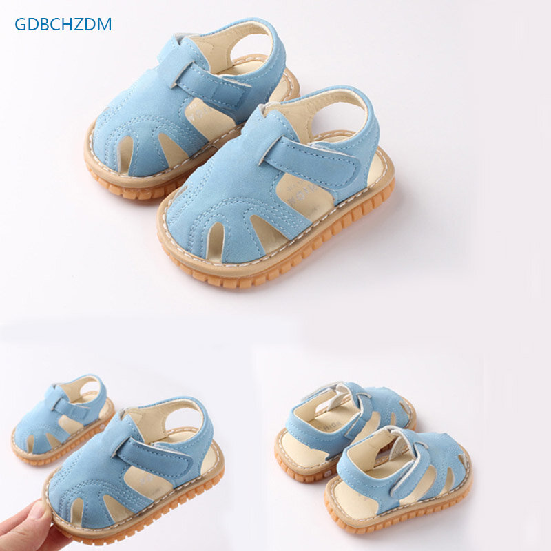 Baby Sandals Toddler Boys First Walkers Newborn Girls First Shoes Indoor Soft Sole Infant Sandals Summer Beach Baby Shoes