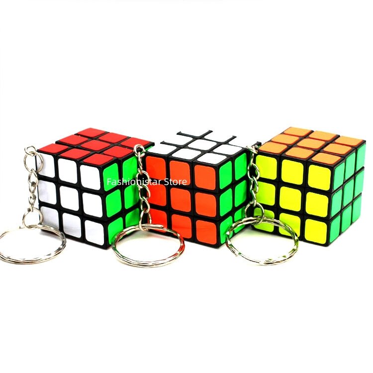 مكعب صغير 3x3x3 مكعب سلسلة مفاتيح مكعب 3.0 ، الحلي لحقيبة ومفتاح Mini 3x3x3 cube key chain cube 3.0 cube , Ornaments for satchel and key