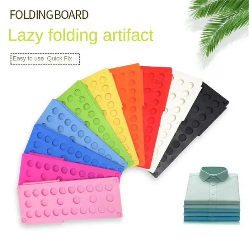 Clothes Folding Board Adults Child Clothing Folder Bender Plastic Practical Detacha All Size Quick Fold the Clothes T Shirts