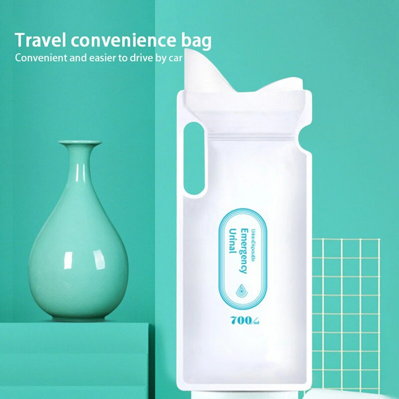 4Pcs Emergency Car Urine Bag Portable Urine Collection For Outdoor Camping Pee Vomit Bags Mini Mobile Toilets Disposable #WO