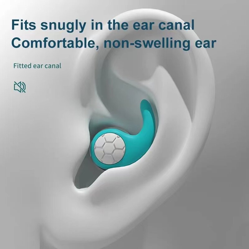 Tapones Para los oídos con reducción de ruido, protección Para los oídos, antiruido, impermeable, Para viajes, trabajo, Dormir, novedad