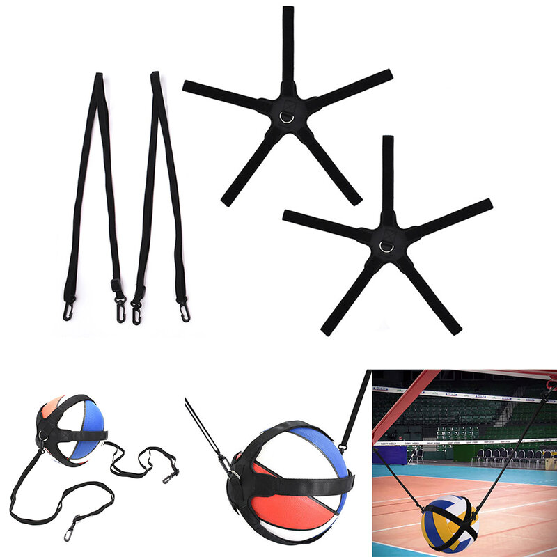 Ball Sleeves Elastic Ropes With Bounce Trainer Ball Jump Touch Volleyball Practice Training High Spike Training