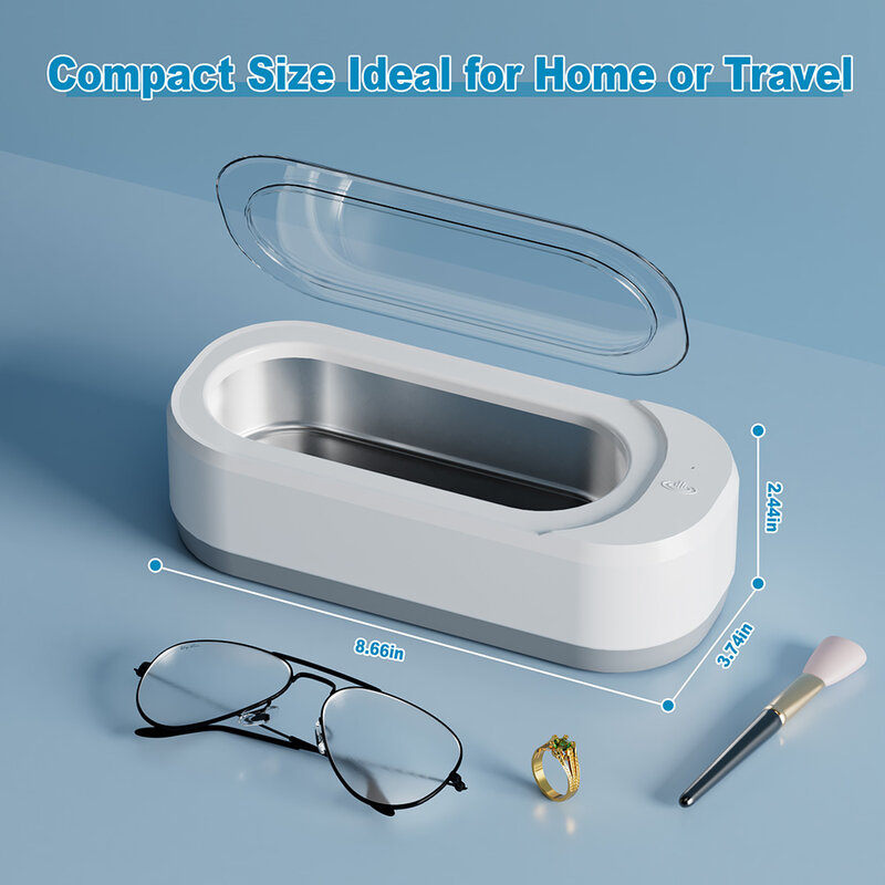 Ultrasonic Jewelry Cleaning Ultrasound Glasses Cleaner Machine High Frequency Ultrasonic Cleaning Bath For Glasses washing