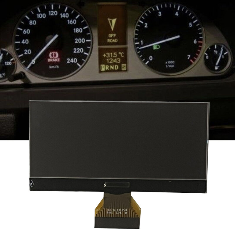 Pantalla LCD de grupo de instrumentos para Mercedes Clase A y B, herramientas de accesorios para automóviles, W169, W245, A1695400448, negro