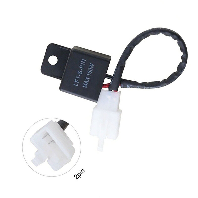 New Car Motorcycle Switch Adjustable LED Turn Signal Indicator Blinker Light Flasher Relay For R1 R6 FZ1 FZ6 FZ8 MT07 MT09