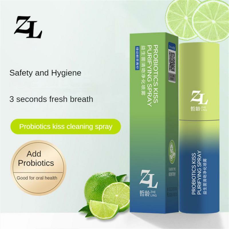 1~3 Pcs Fruity Probiotics Long-lasting Fresh Purifying Mouth Spray Probiotics Effectively Care For Oral Health Remove Bad Breath