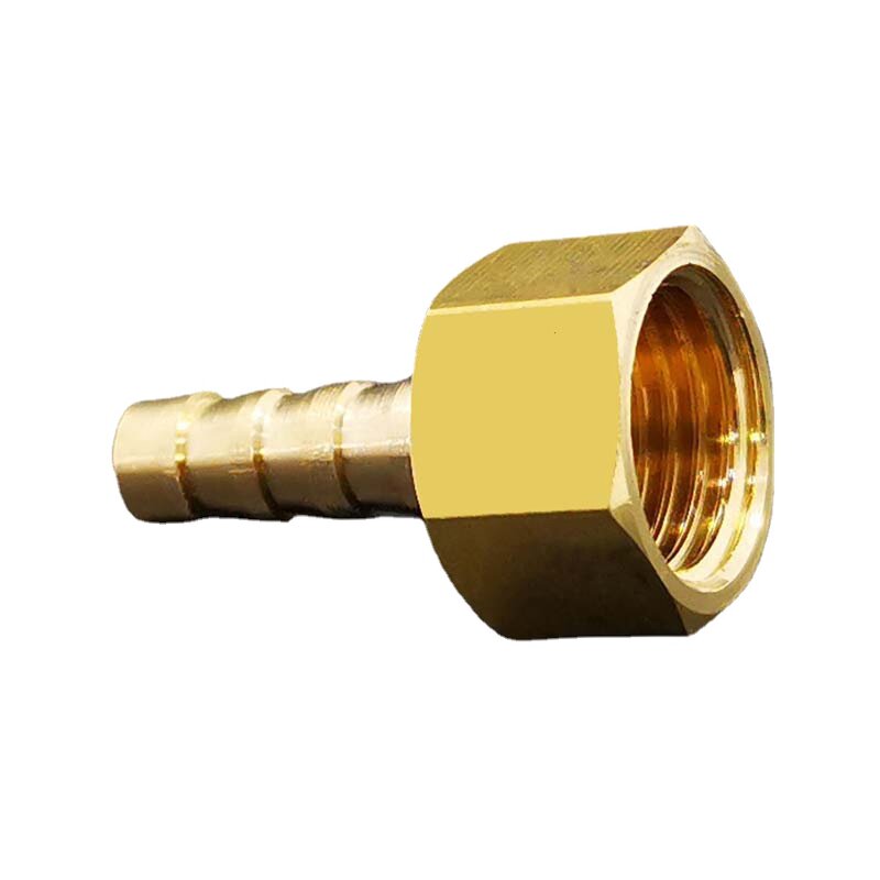 1/8" 1/4" 3/8" 1/2" NPT Female x 1/8" 3/16" 5/16" 3/8" 1/2" Inch Hose Barb Hosetail Brass Pipe Fitting Connector Coupler Fuel