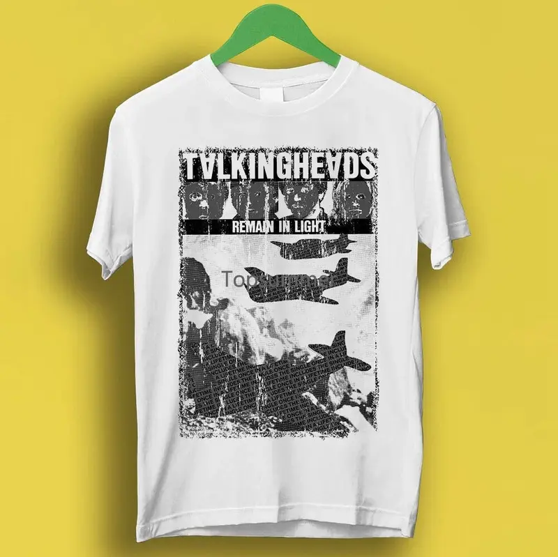 Talking Heads Remain In Light Punk Rock Poster Music Gift Tee T Shirt P7282