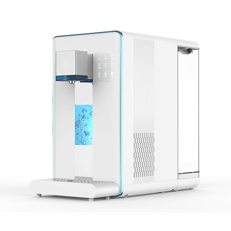 Filtro de água de osmose reversa alcalina purificador de água quente e fria, instalação gratuita, Korea Fashion, 2021