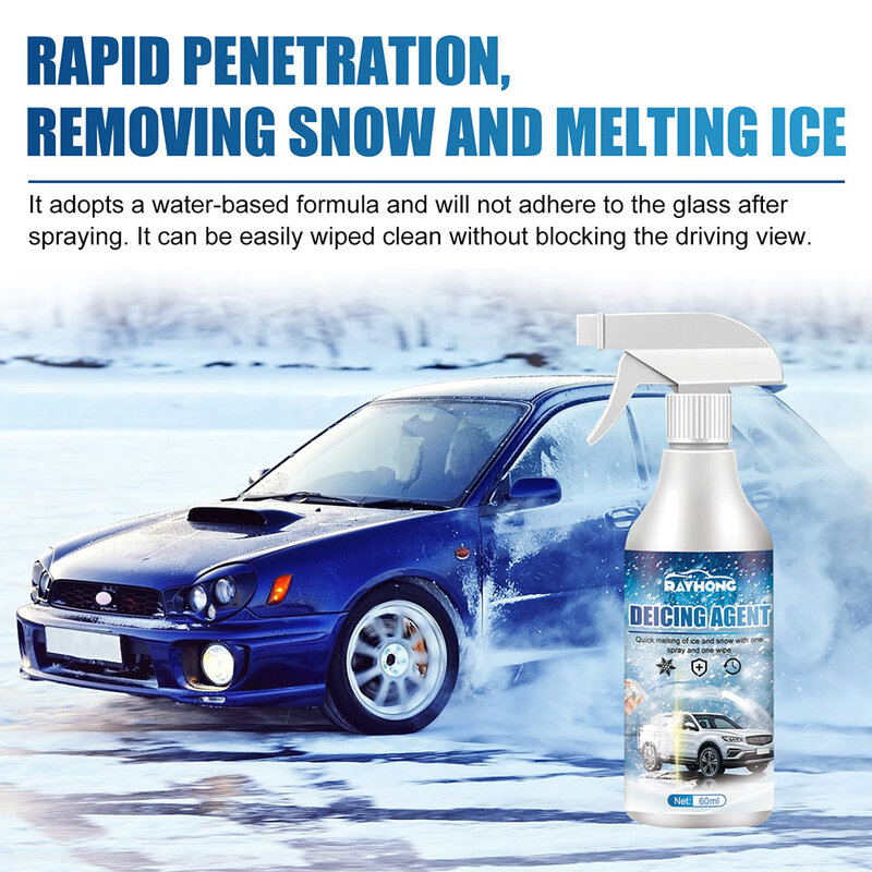 Agenti Spray per la fusione della neve del parabrezza agenti portatili per la rimozione della neve per Auto