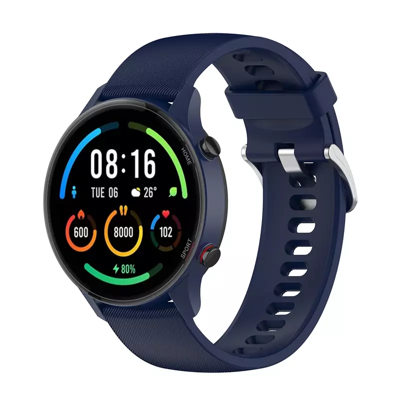 Silikonowy pasek do YAMAY SW022/IMILAB KW66 smartband z zegarkiem do zegarka Xiaomi kolor sportowy 2