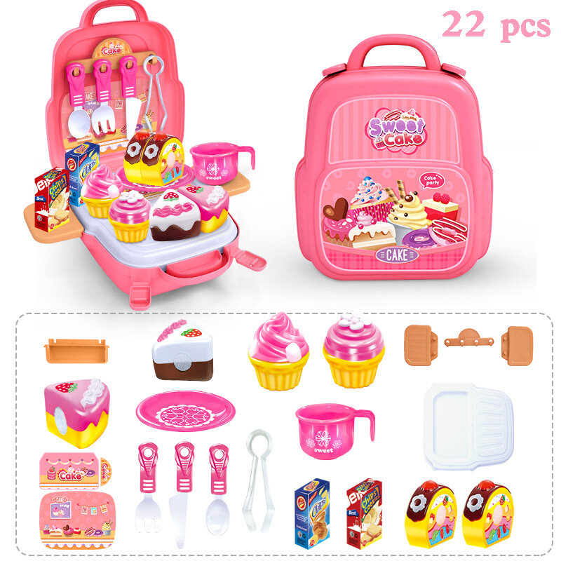 Interactive Screwing Blocks Toy Set for Kids Colorful Disassembly & Assembly Blocks with Repair Backpack Building Toys Gift Box