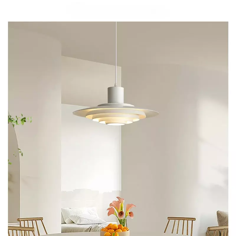โคมไฟ LED นอร์ดิกสำหรับแขวนในร่ม, โคมไฟแขวนในโคมไฟติดเพดานแบบนอร์ดิกสำหรับบ้านห้องนั่งเล่น hiasan kamar โต๊ะอาหารห้องครัวแสงทันสมัย