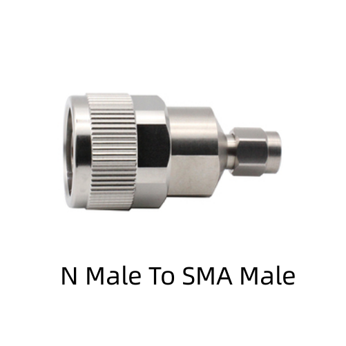 اختبار التردد العالي N إلى SMA محول N ذكر أنثى إلى SMA ذكر أنثى الفولاذ المقاوم للصدأ اختبار موصل 18G