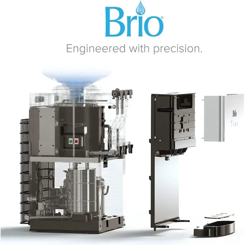 BRIO รุ่นลิมิเต็ดเอิชั่นตู้ทำน้ำเย็นบนเคาน์เตอร์พร้อมน้ำร้อนเย็นและน้ำอุณหภูมิห้อง UL/Energy Star APCR