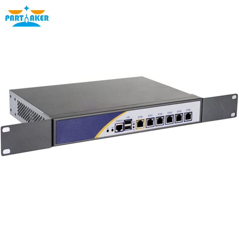 Partaker pfSense Firewall enrutador suave N5105 6x Intel i226 2,5G LAN 2 x DDR4 Mini PC VGA COM AES-NI OPNsense ESXi