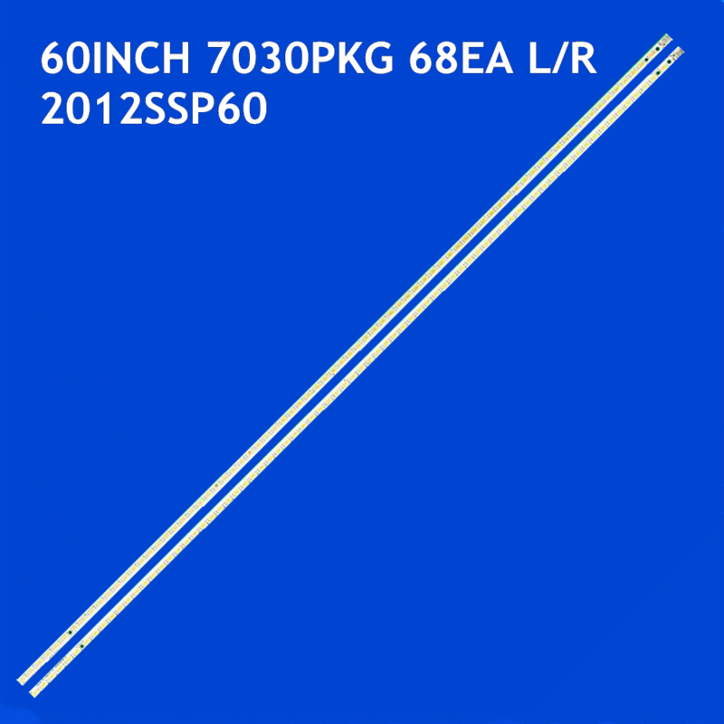 แถบไฟ LED สำหรับ KDL-60R550A KLV-60EX640 KDL-60R520A LCD-60LX540A LC-60LE752E LCD-60LX640A อินโนเทคขนาด60นิ้ว7030PKG 68EA ขนาด L